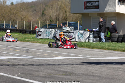 29 & 30/03/2025 : 2ème manche du Championnat du Sud au circuit d’Aigues-Vives (photos Stéphane Agnus) 2025 — karting