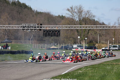 29 & 30/03/2025 : 2ème manche du Championnat du Sud au circuit d’Aigues-Vives (photos Stéphane Agnus) 2025 — karting