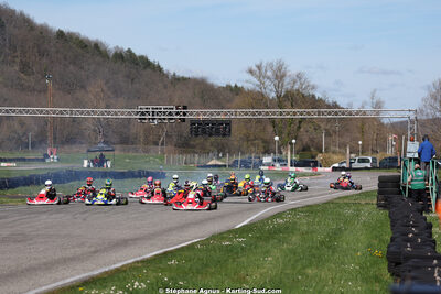 29 & 30/03/2025 : 2ème manche du Championnat du Sud au circuit d’Aigues-Vives (photos Stéphane Agnus) 2025 — karting