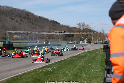 29 & 30/03/2025 : 2ème manche du Championnat du Sud au circuit d’Aigues-Vives (photos Stéphane Agnus) 2025 — karting