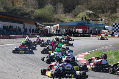 29 & 30/03/2025 : 2ème manche du Championnat du Sud au circuit d’Aigues-Vives (photos Stéphane Agnus) 2025 — karting