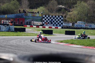 29 & 30/03/2025 : 2ème manche du Championnat du Sud au circuit d’Aigues-Vives (photos Stéphane Agnus) 2025 — karting