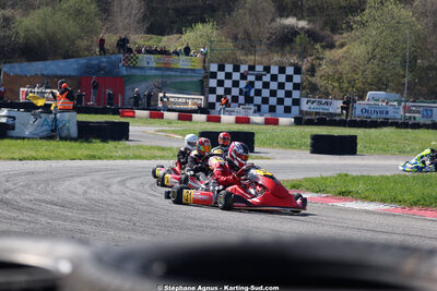 29 & 30/03/2025 : 2ème manche du Championnat du Sud au circuit d’Aigues-Vives (photos Stéphane Agnus) 2025 — karting