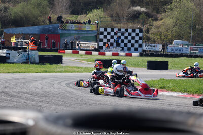 29 & 30/03/2025 : 2ème manche du Championnat du Sud au circuit d’Aigues-Vives (photos Stéphane Agnus) 2025 — karting