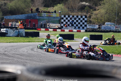 29 & 30/03/2025 : 2ème manche du Championnat du Sud au circuit d’Aigues-Vives (photos Stéphane Agnus) 2025 — karting