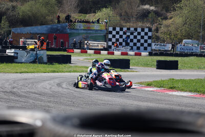 29 & 30/03/2025 : 2ème manche du Championnat du Sud au circuit d’Aigues-Vives (photos Stéphane Agnus) 2025 — karting