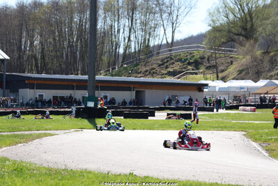 29 & 30/03/2025 : 2ème manche du Championnat du Sud au circuit d’Aigues-Vives (photos Stéphane Agnus) 2025 — karting