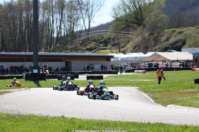 29 & 30/03/2025 : 2ème manche du Championnat du Sud au circuit d’Aigues-Vives (photos Stéphane Agnus) 2025 — karting