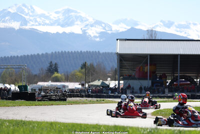 29 & 30/03/2025 : 2ème manche du Championnat du Sud au circuit d’Aigues-Vives (photos Stéphane Agnus) 2025 — karting