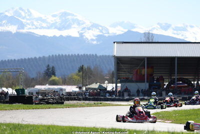 29 & 30/03/2025 : 2ème manche du Championnat du Sud au circuit d’Aigues-Vives (photos Stéphane Agnus) 2025 — karting