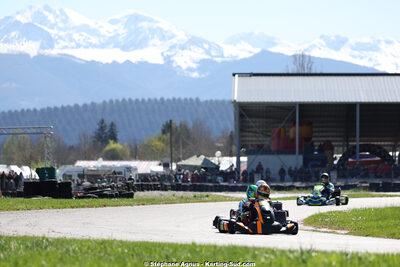 29 & 30/03/2025 : 2ème manche du Championnat du Sud au circuit d’Aigues-Vives (photos Stéphane Agnus) 2025 — karting