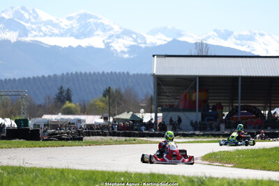 29 & 30/03/2025 : 2ème manche du Championnat du Sud au circuit d’Aigues-Vives (photos Stéphane Agnus) 2025 — karting