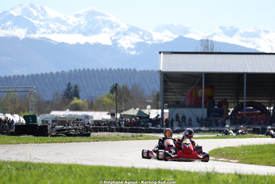 29 & 30/03/2025 : 2ème manche du Championnat du Sud au circuit d’Aigues-Vives (photos Stéphane Agnus) 2025 — karting