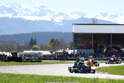 29 & 30/03/2025 : 2ème manche du Championnat du Sud au circuit d’Aigues-Vives (photos Stéphane Agnus) 2025 — karting
