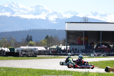 29 & 30/03/2025 : 2ème manche du Championnat du Sud au circuit d’Aigues-Vives (photos Stéphane Agnus) 2025 — karting