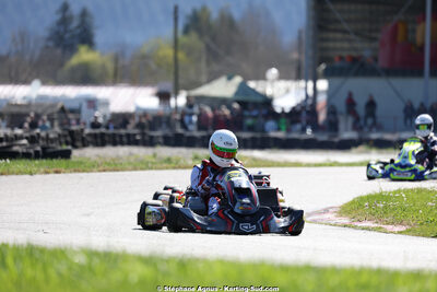 29 & 30/03/2025 : 2ème manche du Championnat du Sud au circuit d’Aigues-Vives (photos Stéphane Agnus) 2025 — karting