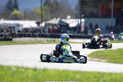 29 & 30/03/2025 : 2ème manche du Championnat du Sud au circuit d’Aigues-Vives (photos Stéphane Agnus) 2025 — karting