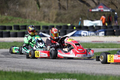 29 & 30/03/2025 : 2ème manche du Championnat du Sud au circuit d’Aigues-Vives (photos Stéphane Agnus) 2025 — karting
