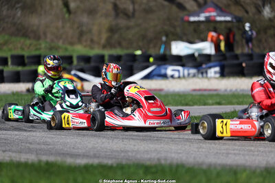 29 & 30/03/2025 : 2ème manche du Championnat du Sud au circuit d’Aigues-Vives (photos Stéphane Agnus) 2025 — karting