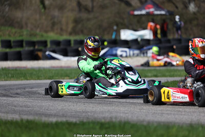 29 & 30/03/2025 : 2ème manche du Championnat du Sud au circuit d’Aigues-Vives (photos Stéphane Agnus) 2025 — karting