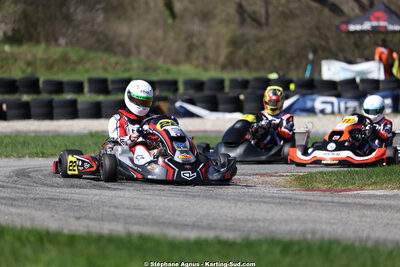29 & 30/03/2025 : 2ème manche du Championnat du Sud au circuit d’Aigues-Vives (photos Stéphane Agnus) 2025 — karting