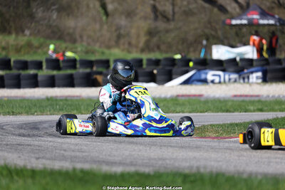 29 & 30/03/2025 : 2ème manche du Championnat du Sud au circuit d’Aigues-Vives (photos Stéphane Agnus) 2025 — karting
