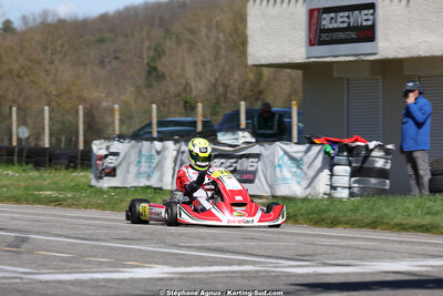 29 & 30/03/2025 : 2ème manche du Championnat du Sud au circuit d’Aigues-Vives (photos Stéphane Agnus) 2025 — karting