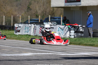 29 & 30/03/2025 : 2ème manche du Championnat du Sud au circuit d’Aigues-Vives (photos Stéphane Agnus) 2025 — karting