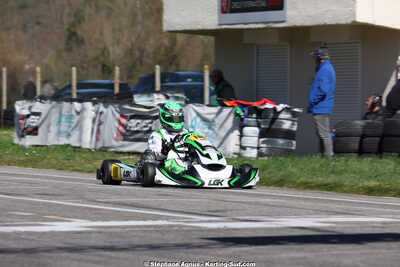 29 & 30/03/2025 : 2ème manche du Championnat du Sud au circuit d’Aigues-Vives (photos Stéphane Agnus) 2025 — karting