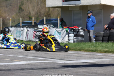 29 & 30/03/2025 : 2ème manche du Championnat du Sud au circuit d’Aigues-Vives (photos Stéphane Agnus) 2025 — karting