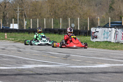 29 & 30/03/2025 : 2ème manche du Championnat du Sud au circuit d’Aigues-Vives (photos Stéphane Agnus) 2025 — karting
