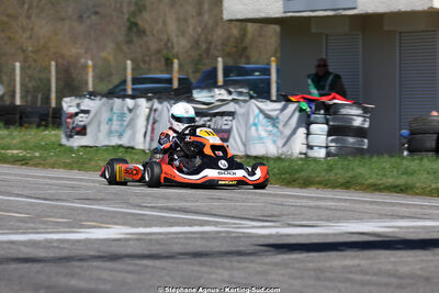 29 & 30/03/2025 : 2ème manche du Championnat du Sud au circuit d’Aigues-Vives (photos Stéphane Agnus) 2025 — karting