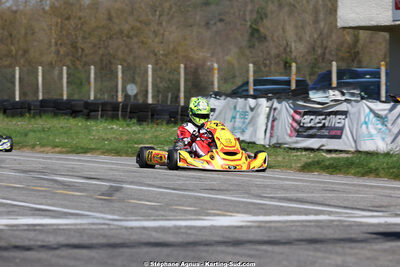29 & 30/03/2025 : 2ème manche du Championnat du Sud au circuit d’Aigues-Vives (photos Stéphane Agnus) 2025 — karting