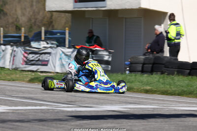 29 & 30/03/2025 : 2ème manche du Championnat du Sud au circuit d’Aigues-Vives (photos Stéphane Agnus) 2025 — karting