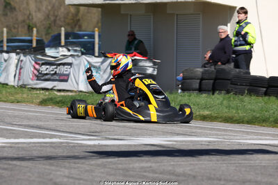 29 & 30/03/2025 : 2ème manche du Championnat du Sud au circuit d’Aigues-Vives (photos Stéphane Agnus) 2025 — karting
