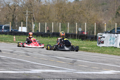 29 & 30/03/2025 : 2ème manche du Championnat du Sud au circuit d’Aigues-Vives (photos Stéphane Agnus) 2025 — karting