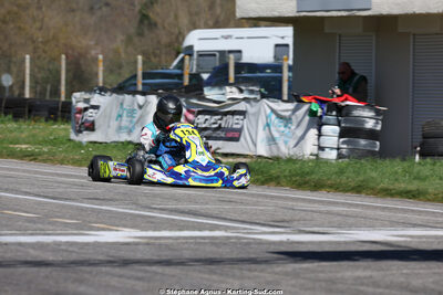 29 & 30/03/2025 : 2ème manche du Championnat du Sud au circuit d’Aigues-Vives (photos Stéphane Agnus) 2025 — karting
