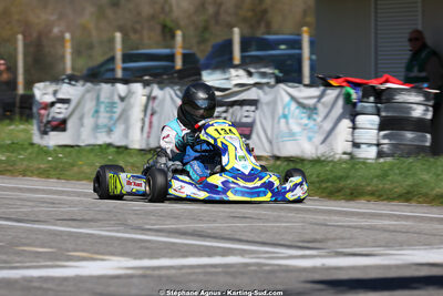 29 & 30/03/2025 : 2ème manche du Championnat du Sud au circuit d’Aigues-Vives (photos Stéphane Agnus) 2025 — karting