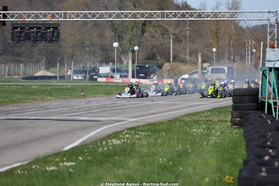 29 & 30/03/2025 : 2ème manche du Championnat du Sud au circuit d’Aigues-Vives (photos Stéphane Agnus) 2025 — karting