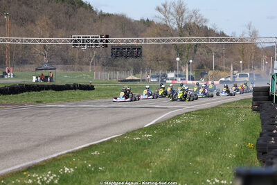 29 & 30/03/2025 : 2ème manche du Championnat du Sud au circuit d’Aigues-Vives (photos Stéphane Agnus) 2025 — karting