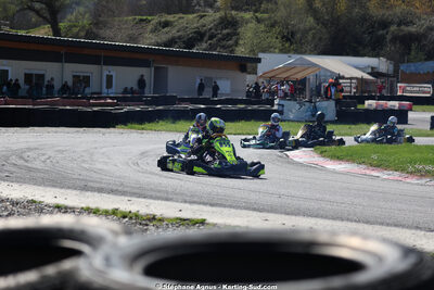 29 & 30/03/2025 : 2ème manche du Championnat du Sud au circuit d’Aigues-Vives (photos Stéphane Agnus) 2025 — karting