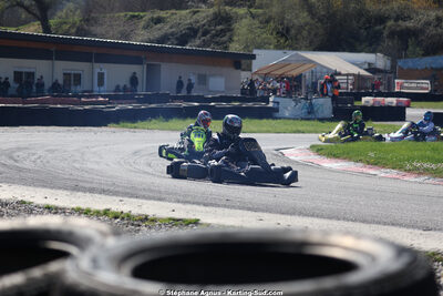 29 & 30/03/2025 : 2ème manche du Championnat du Sud au circuit d’Aigues-Vives (photos Stéphane Agnus) 2025 — karting