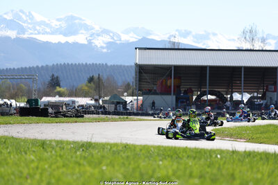29 & 30/03/2025 : 2ème manche du Championnat du Sud au circuit d’Aigues-Vives (photos Stéphane Agnus) 2025 — karting