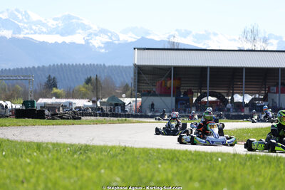29 & 30/03/2025 : 2ème manche du Championnat du Sud au circuit d’Aigues-Vives (photos Stéphane Agnus) 2025 — karting
