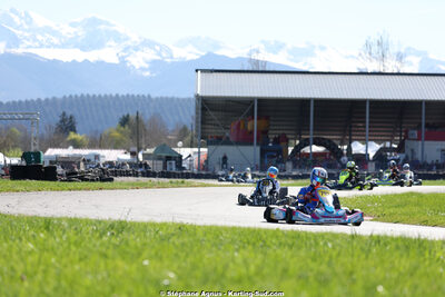 29 & 30/03/2025 : 2ème manche du Championnat du Sud au circuit d’Aigues-Vives (photos Stéphane Agnus) 2025 — karting