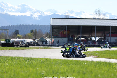29 & 30/03/2025 : 2ème manche du Championnat du Sud au circuit d’Aigues-Vives (photos Stéphane Agnus) 2025 — karting