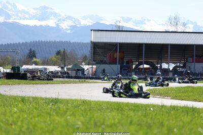 29 & 30/03/2025 : 2ème manche du Championnat du Sud au circuit d’Aigues-Vives (photos Stéphane Agnus) 2025 — karting
