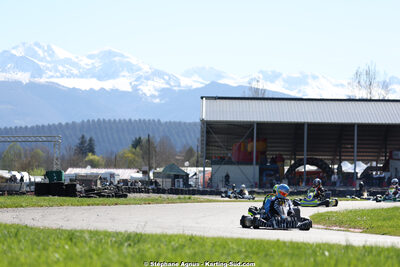 29 & 30/03/2025 : 2ème manche du Championnat du Sud au circuit d’Aigues-Vives (photos Stéphane Agnus) 2025 — karting