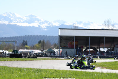 29 & 30/03/2025 : 2ème manche du Championnat du Sud au circuit d’Aigues-Vives (photos Stéphane Agnus) 2025 — karting