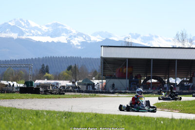 29 & 30/03/2025 : 2ème manche du Championnat du Sud au circuit d’Aigues-Vives (photos Stéphane Agnus) 2025 — karting